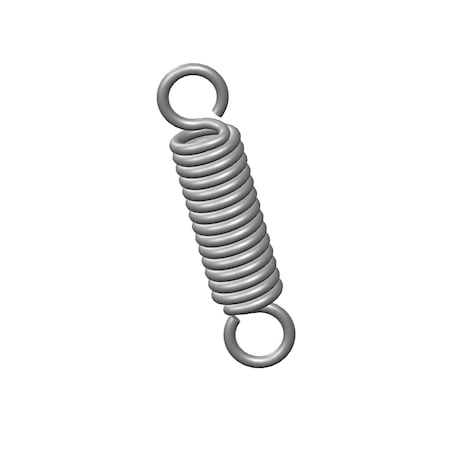 Extension Spring, O= .875, L= 3.78, W= .148 R